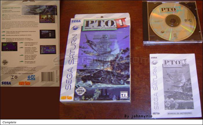 Sega Saturn Game - P.T.O. II - Pacific Theater of Operations II (Brazil) [191506] - Picture #1