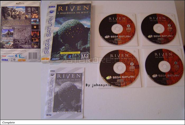 Sega Saturn Game - Riven A Sequência de Myst (Brazil) [191546] - Picture #1