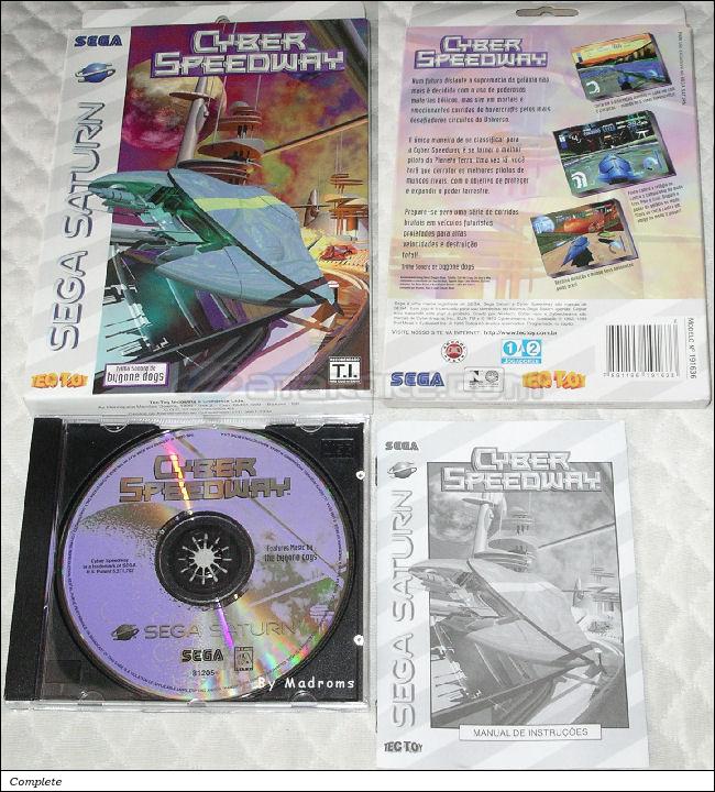 Sega Saturn Game - Cyber Speedway (Brazil) [191636] - Picture #1
