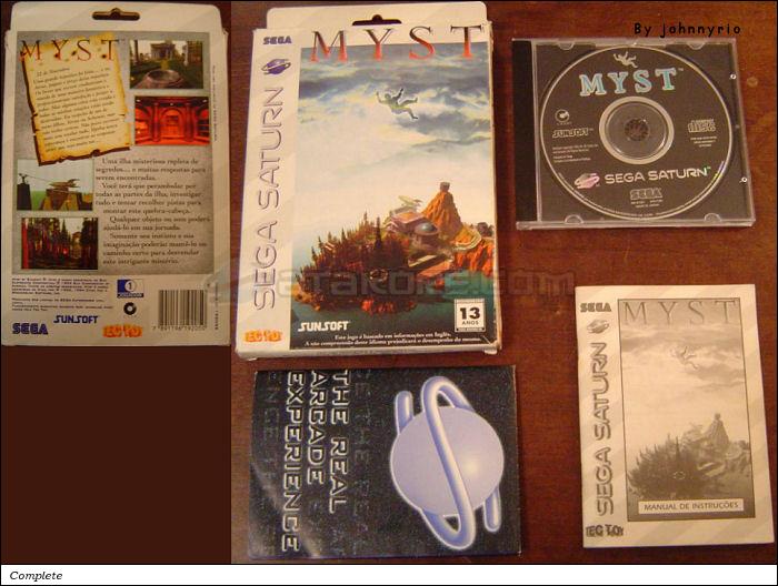 Sega Saturn Game - Myst (Brazil) [192056] - Picture #1