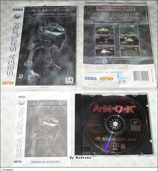 Sega Saturn Game - AMOK (Brazil) [192106] - Picture #1