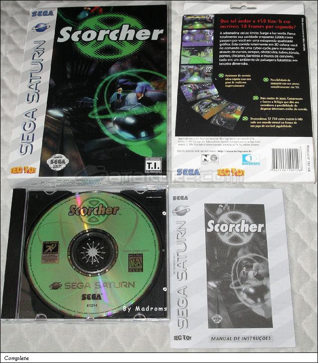 Sega Saturn Game - Scorcher (Brazil) [192126] - Picture #1