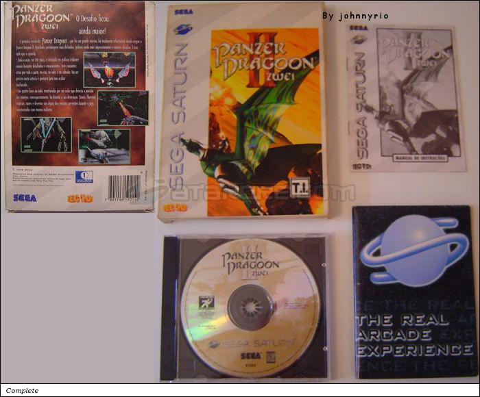 Sega Saturn Game - Panzer Dragoon Zwei (Brazil) [192146] - Picture #1