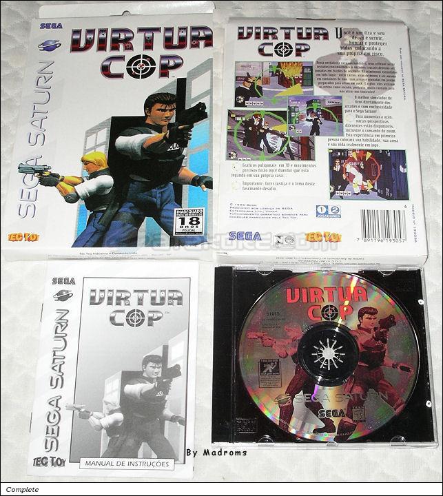 Sega Saturn Game - Virtua Cop (Brazil) [193056] - Picture #1