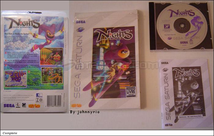 Sega Saturn Game - Nights Into Dreams... (Brazil) [193226] - Picture #1