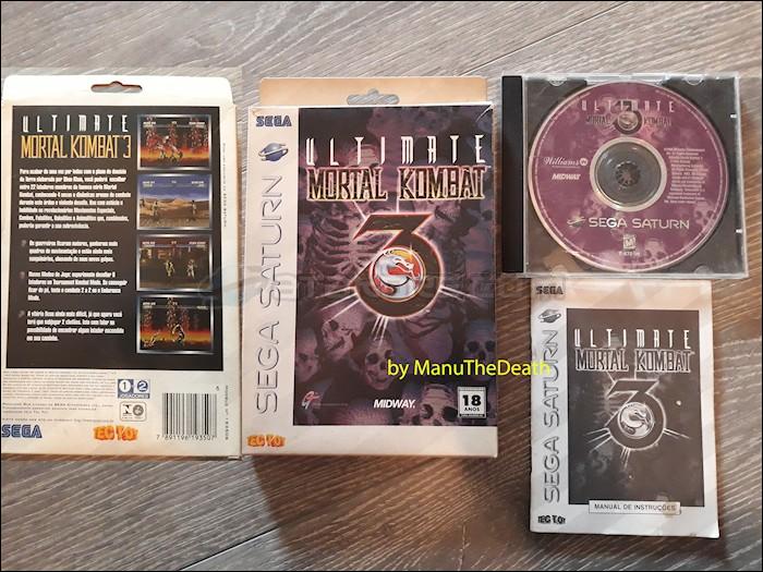 Sega Saturn Game - Ultimate Mortal Kombat 3 (Brazil) [193506] - Picture #1