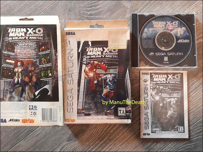 Sega Saturn Game - Iron Man X-O Manowar in Heavy Metal (Brazil) [193666] - Picture #1