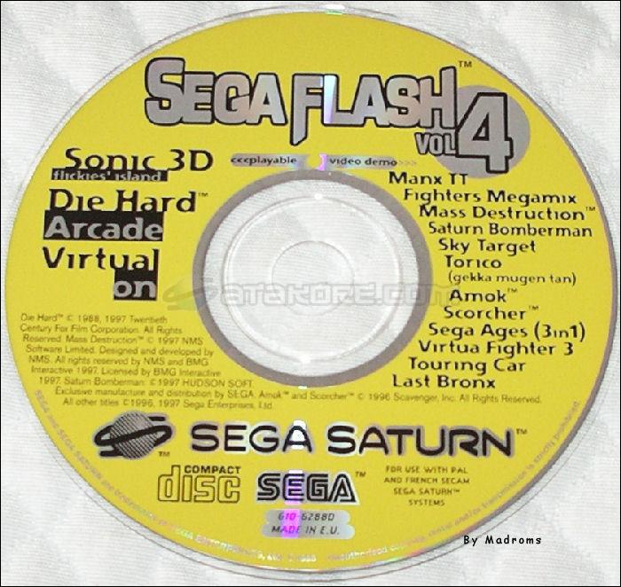 Sega Saturn Demo - Sega Flash Vol 4 (Europe) [610-6288D] - Picture #1