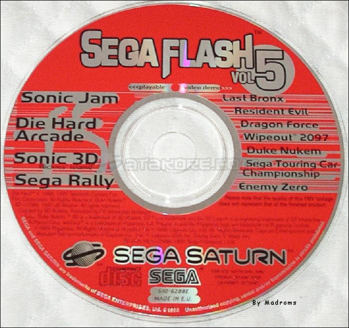 Sega Saturn Demo - Sega Flash Vol 5 (Europe) [610-6288E] - Picture #1