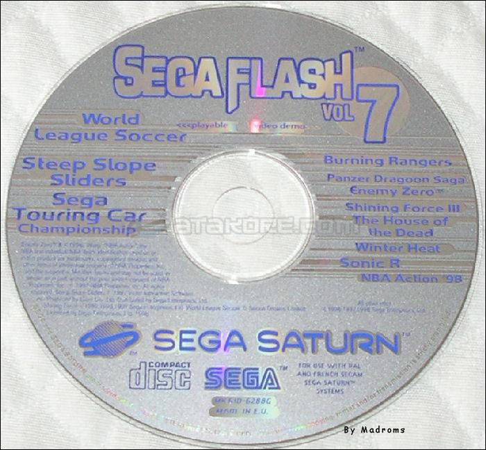 Sega Saturn Demo - Sega Flash Vol 7 (Europe) [610-6288G] - Picture #1