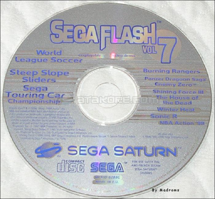 Sega Flash Vol 7 EUR [610-6288G] - photo