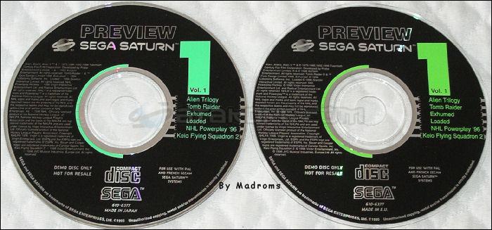 Sega Saturn Demo - Preview Sega Saturn Vol. 1 (Europe) [610-6377] - Picture #1