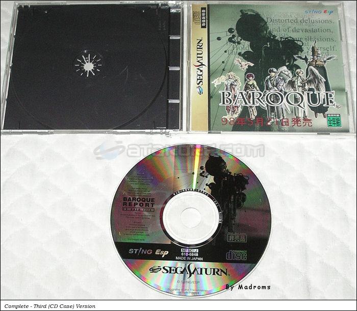Sega Saturn Demo - Baroque Report CD Data File (Japan) [610-6848] - バロックレポートＣＤデータファイル - Picture #3