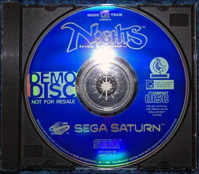 Sega Saturn Demo - Nights Into Dreams... Demo Disc (Europe) [680-6029-50] - Picture #1