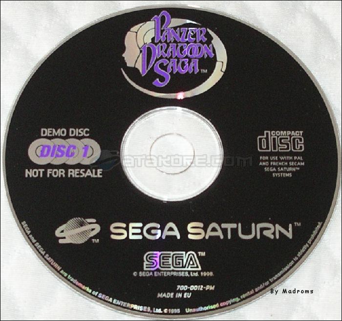 Sega Saturn Demo - Panzer Dragoon Saga Demo Disc (Europe) [700-0012-PM] - Picture #1