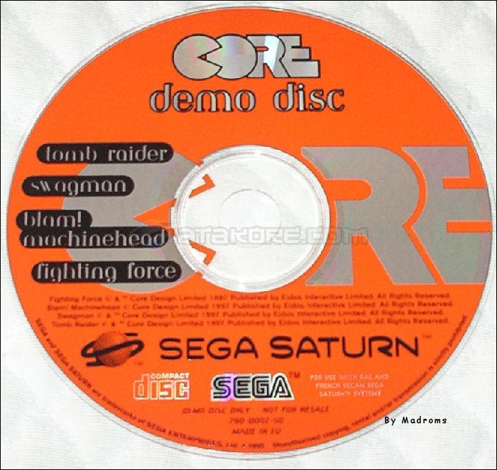 Sega Saturn Demo - Core Demo Disc (Europe) [790-0002-50] - Picture #1
