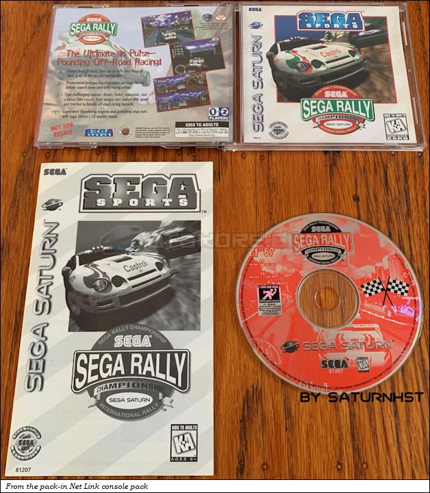 Sega Saturn Game - Sega Rally Championship (United States of America) [80012] - Picture #1