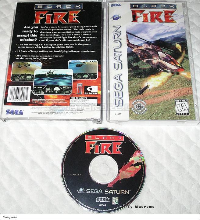 Sega Saturn Game - BlackFire (United States of America) [81003] - Picture #1