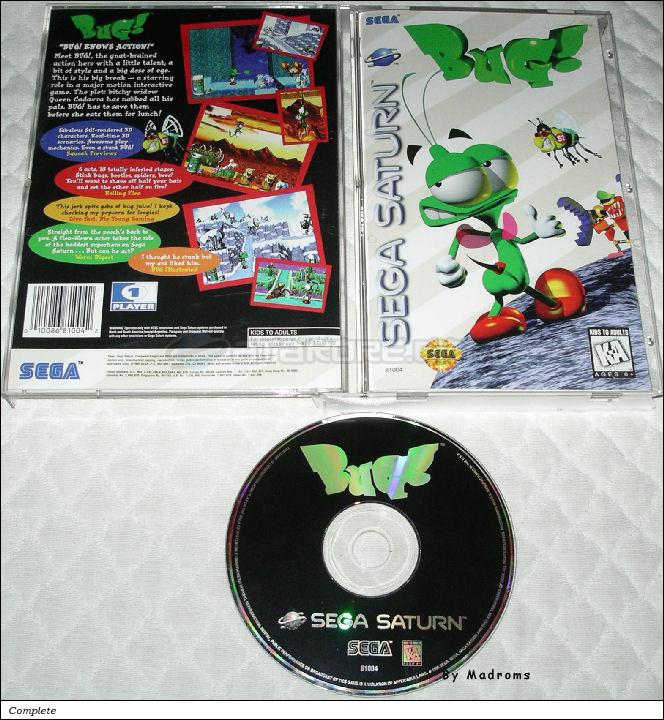 Sega Saturn Game - Bug! (United States of America) [81004] - Picture #1