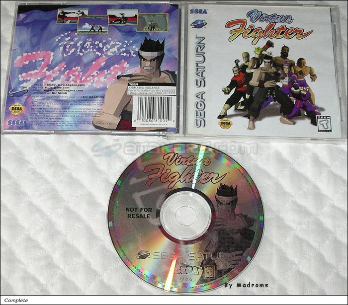 Sega Saturn Game - Virtua Fighter (United States of America) [81005] - Picture #1