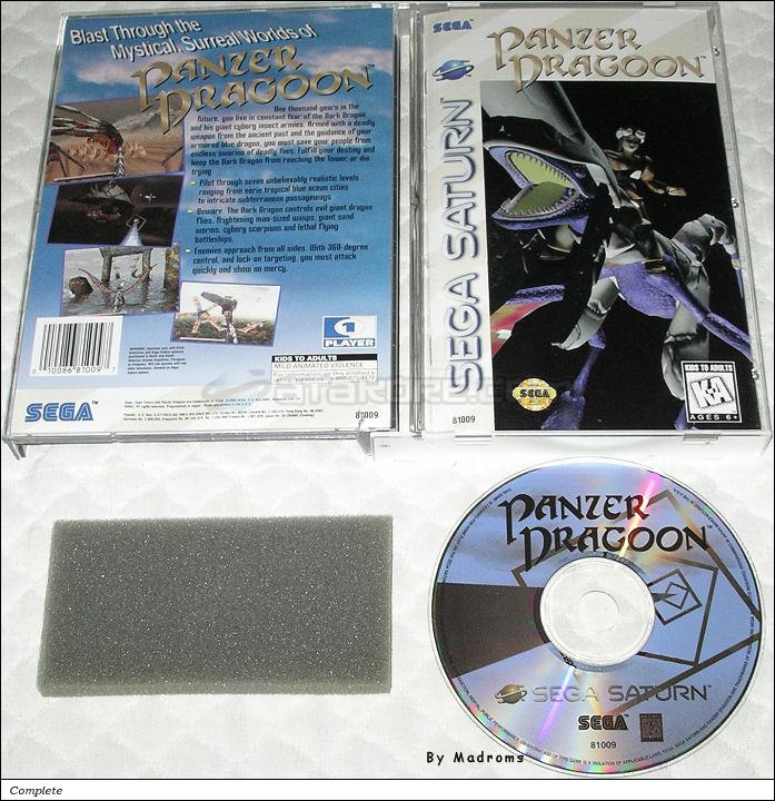 Sega Saturn Game - Panzer Dragoon (United States of America) [81009] - Picture #1