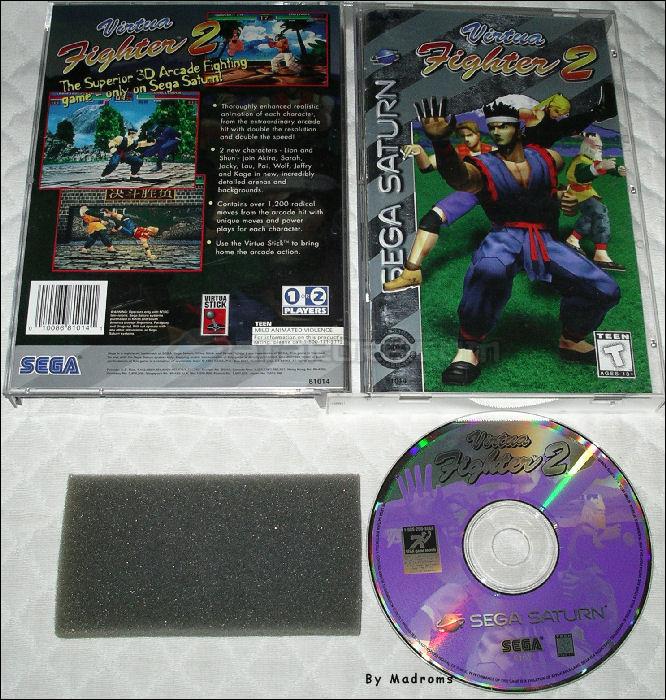 Sega Saturn Game - Virtua Fighter 2 (United States of America) [81014] - Picture #1