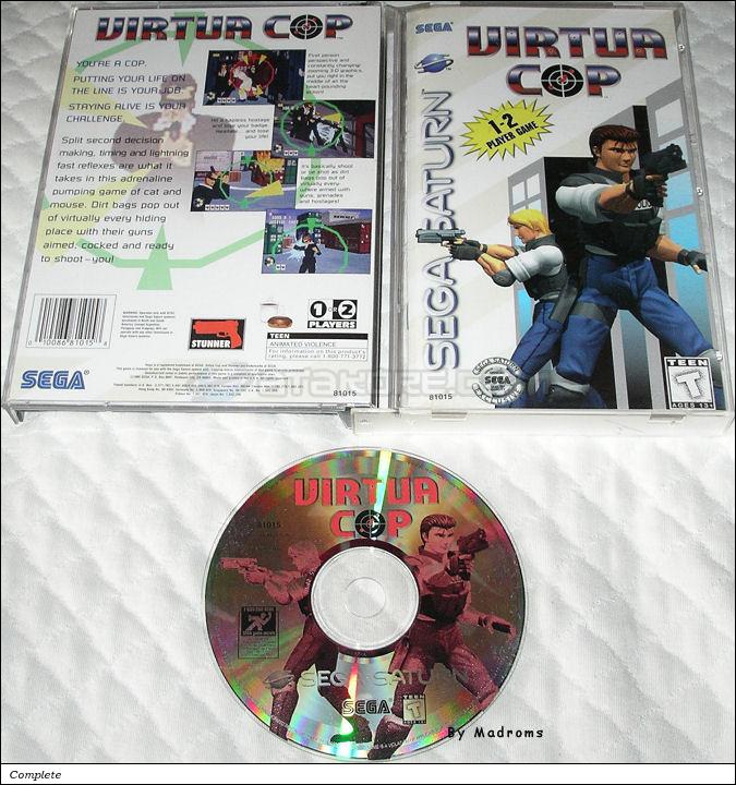 Sega Saturn Game - Virtua Cop (United States of America) [81015] - Picture #1