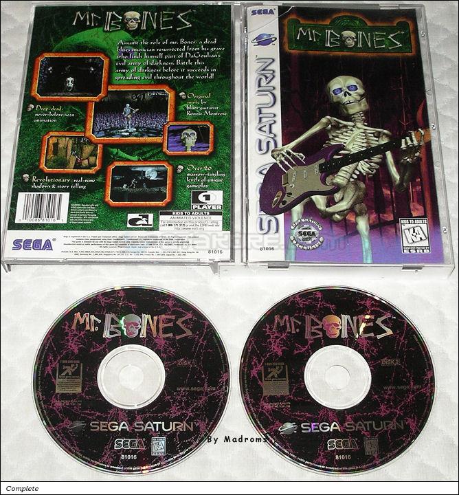 Sega Saturn Game - Mr. Bones (United States of America) [81016] - Picture #1