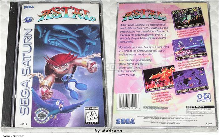 Astal Sega Saturn | United States of America | 81019 | Game 