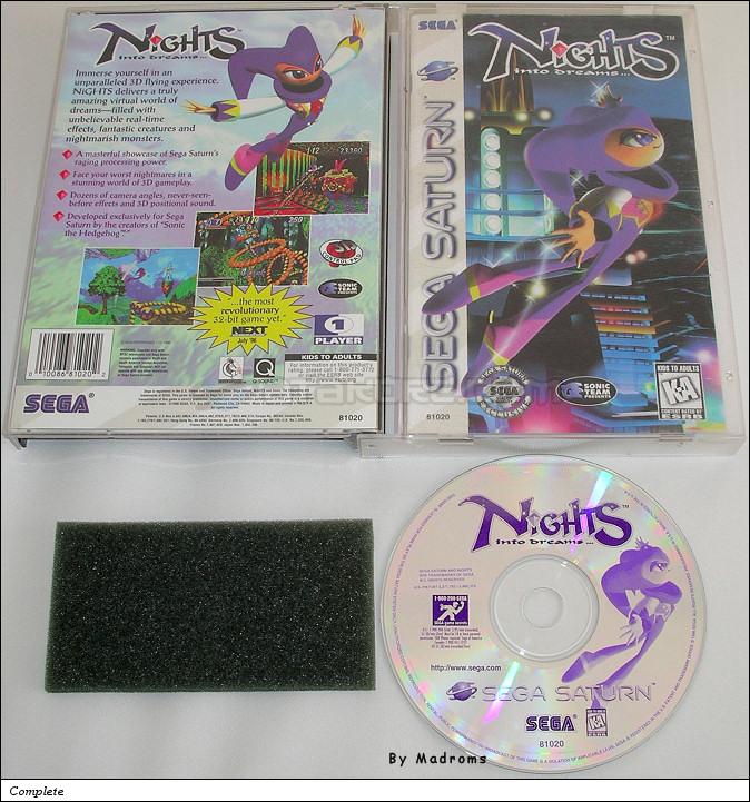 Sega Saturn Game - Nights Into Dreams... (United States of America) [81020] - Picture #1