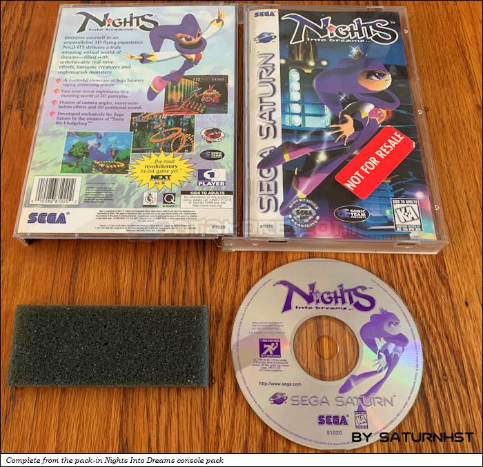 Sega Saturn Game - Nights Into Dreams... (United States of America) [81020] - Picture #2