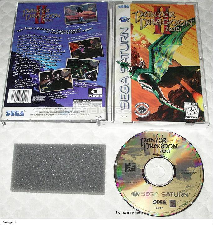 Sega Saturn Game - Panzer Dragoon Zwei (United States of America) [81022] - Picture #1