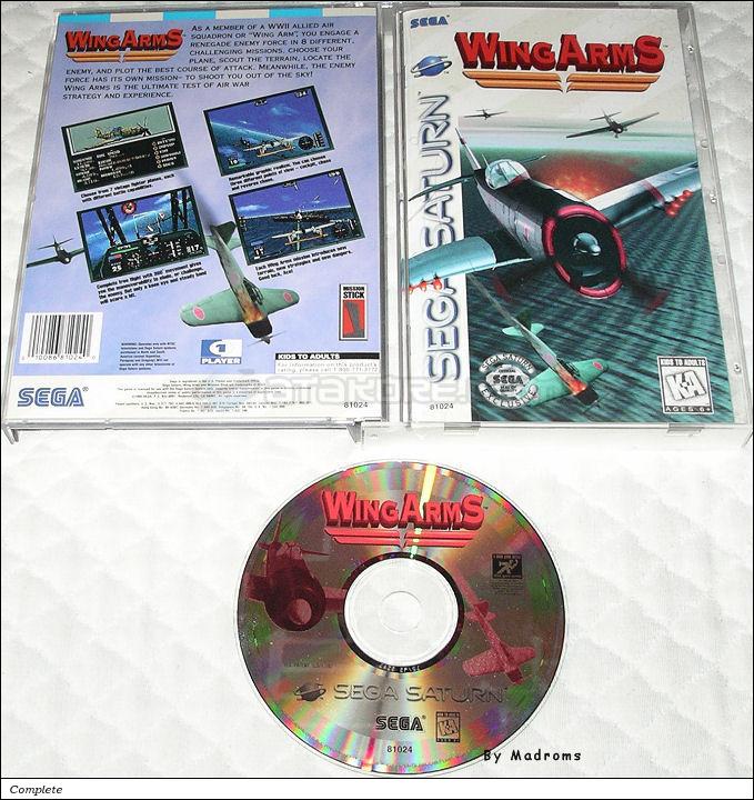 Sega Saturn Game - Wing Arms (United States of America) [81024] - Picture #1