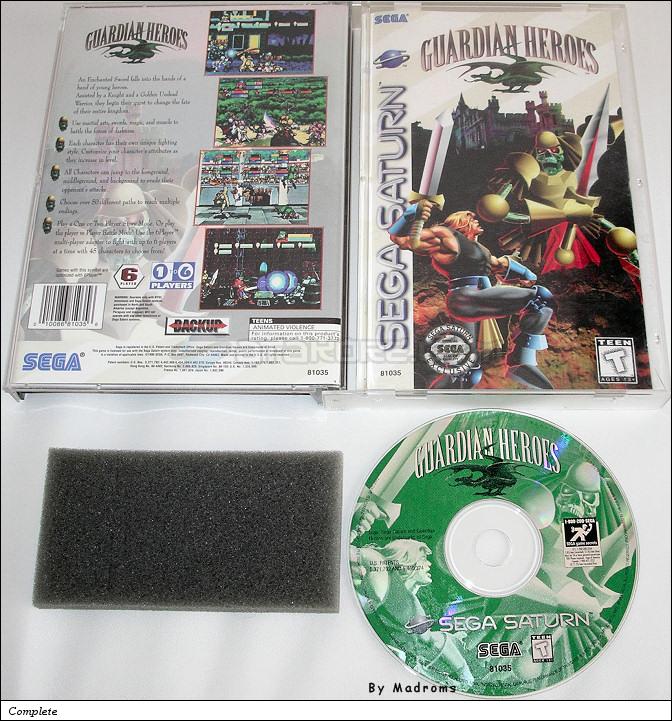 Sega Saturn Game - Guardian Heroes (United States of America) [81035] - Picture #1