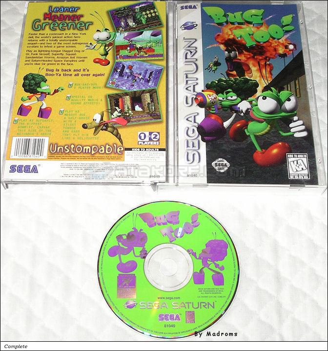 Sega Saturn Game - Bug Too! (United States of America) [81040] - Picture #1