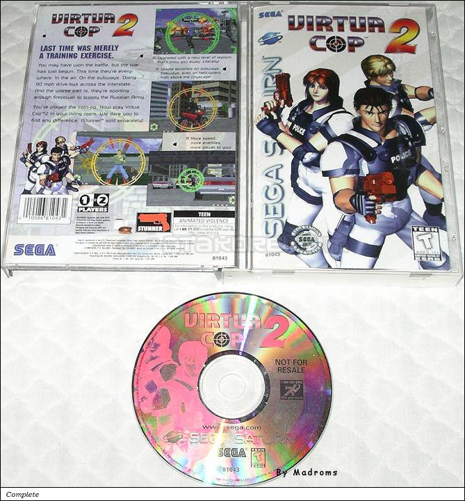 Sega Saturn Game - Virtua Cop 2 (United States of America) [81043] - Picture #1