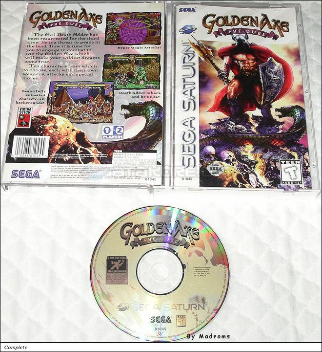 Sega Saturn Game - Golden Axe The Duel (United States of America) [81045] - Picture #1