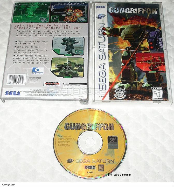Sega Saturn Game - Gungriffon (United States of America) [81046] - Picture #1