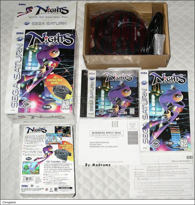Sega Saturn Game - Nights Into Dreams... with 3D Control Pad (United States of America) [81048] - Picture #1