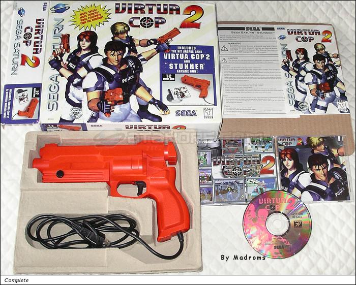 Sega Saturn Game - Virtua Cop 2 (with Stunner Arcade Gun) (United States of America) [81052] - Picture #1