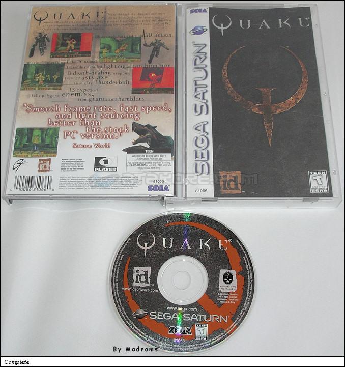 Sega Saturn Game - Quake (United States of America) [81066] - Picture #1