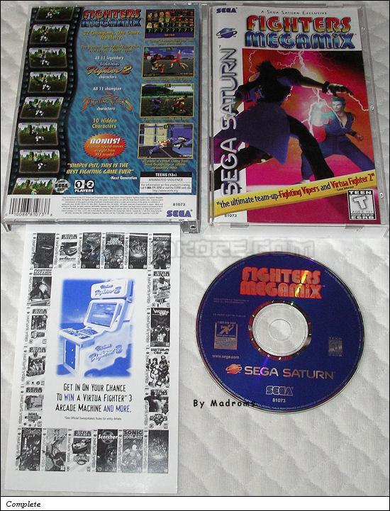 Sega Saturn Game - Fighters Megamix (United States of America) [81073] - Picture #1