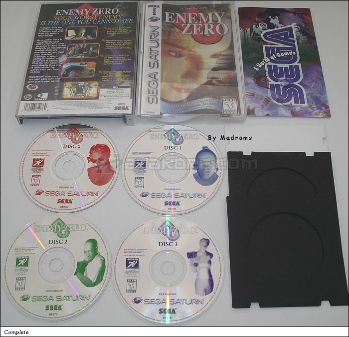 Sega Saturn Game - Enemy Zero (United States of America) [81076] - Picture #1