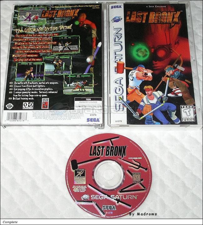 Sega Saturn Game - Last Bronx (United States of America) [81078] - Picture #1