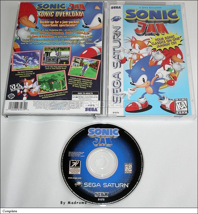Sega Saturn Game - Sonic Jam (United States of America) [81079] - Picture #1