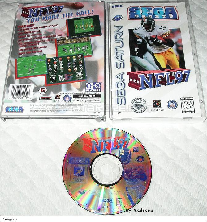 Sega Saturn Game - NFL '97 (United States of America) [81111] - Picture #1