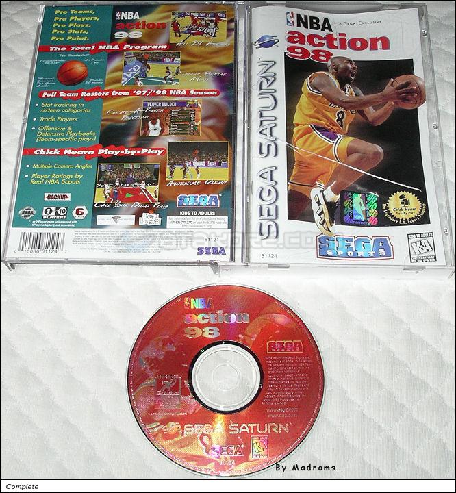 Sega Saturn Game - NBA Action 98 (United States of America) [81124] - Picture #1