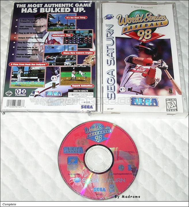 Sega Saturn Game - World Series Baseball '98 (United States of America) [81127] - Picture #1