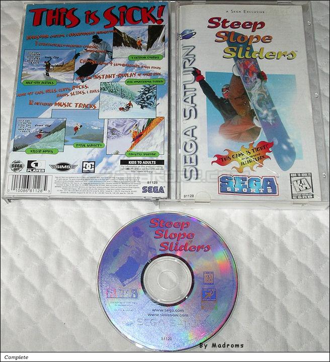 Sega Saturn Game - Steep Slope Sliders (United States of America) [81128] - Picture #1