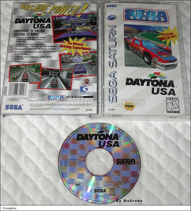 Sega Saturn Game - Daytona USA (United States of America) [81200] - Picture #1
